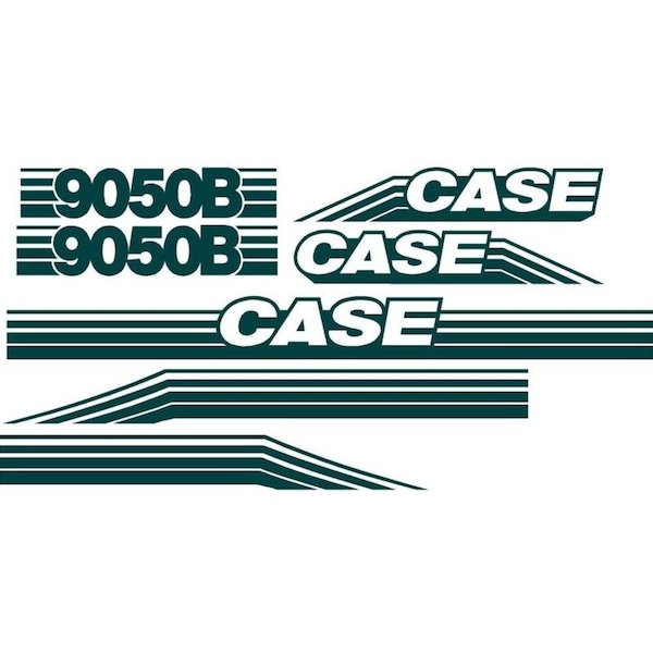 Aftermarket New Whole Machine Decal Set Fits Case Excavator 9050B CASE9050BDECALSET - main
